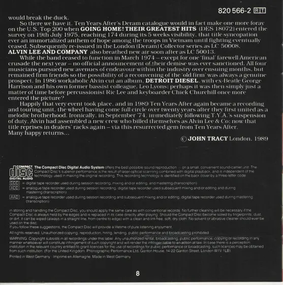 Ten Years After - Alvin Lee And Company-1