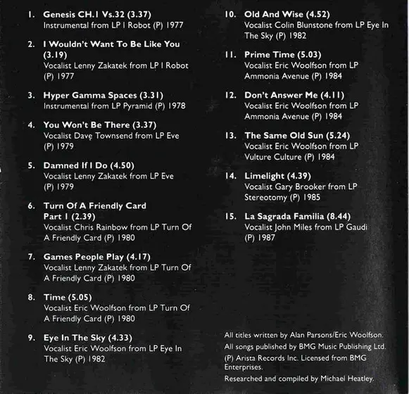 The Alan Parsons Project - Anthology-3