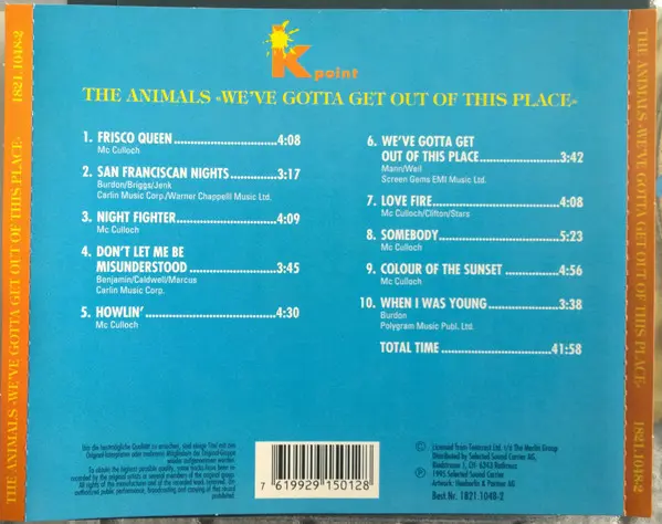 The Animals - We've Gotta Get Out Of This Place-2