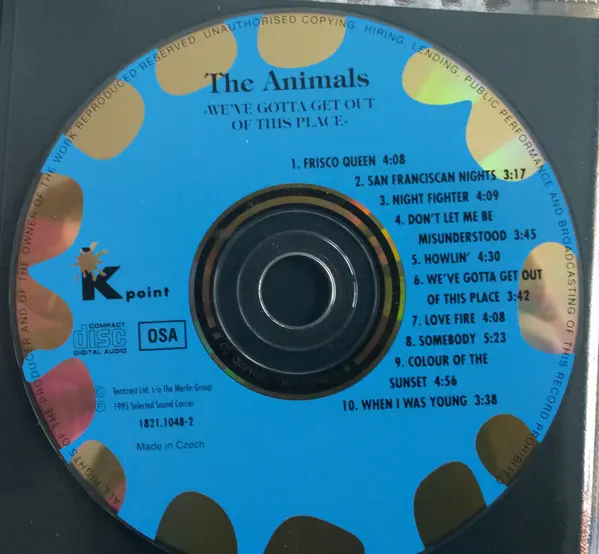 The Animals - We've Gotta Get Out Of This Place-1