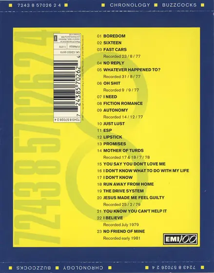Buzzcocks - Chronology-1