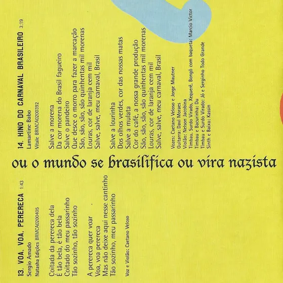 Caetano Veloso E Jorge Mautner - Eu Não Peço Desculpa-16