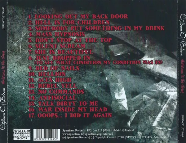 Children Of Bodom - Skeletons In The Closet-1