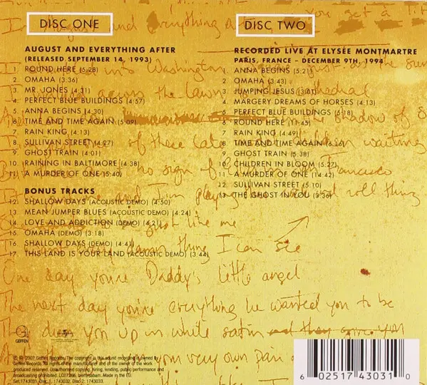 Counting Crows - August And Everything After-6