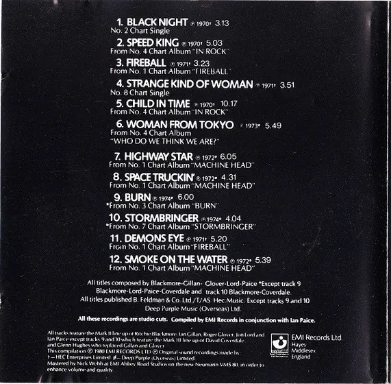 Deep Purple - Deepest Purple: The Very Best Of Deep Purple-3