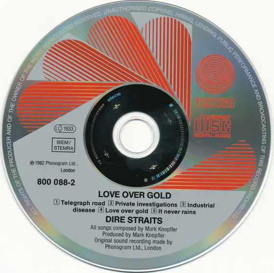 Dire Straits - Love Over Gold-2