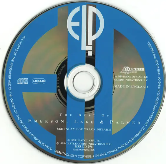 Emerson, Lake & Palmer - The Best Of Emerson, Lake & Palmer-2