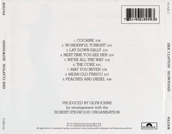 Eric Clapton - Slowhand-2