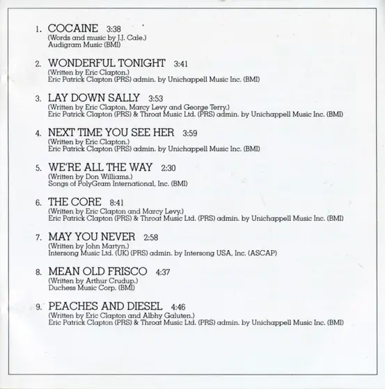 Eric Clapton - Slowhand-5