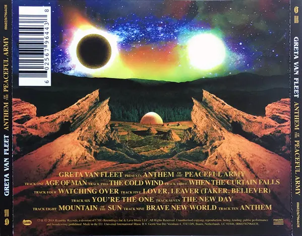 Greta Van Fleet - Anthem Of The Peaceful Army-1