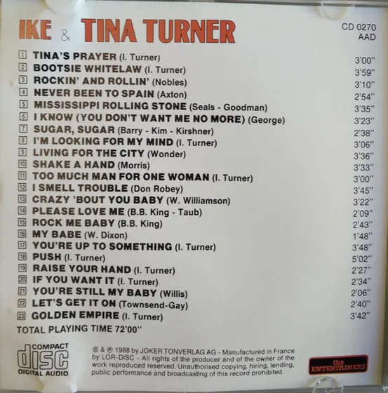 Ike & Tina Turner - Tina's Prayer-3