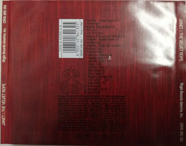 Janet Jackson - The Velvet Rope-2