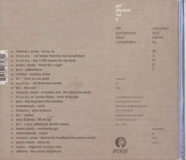 M.A.N.D.Y. - Get Physical Vol. II (4th Anniversary Label Compilation)-1