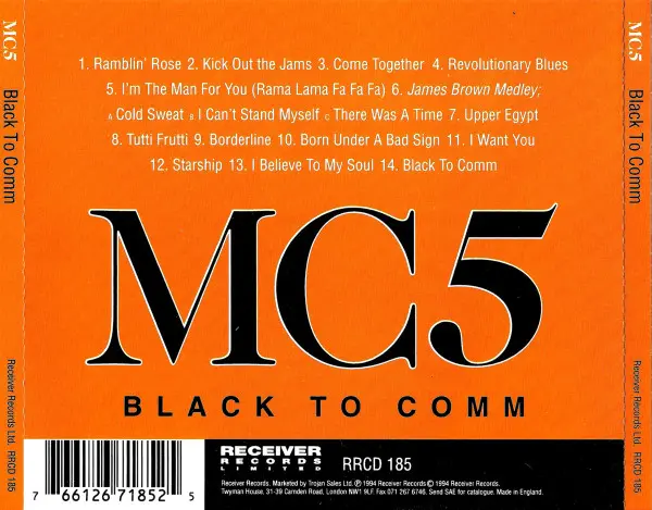 MC5 - Black To Comm-3