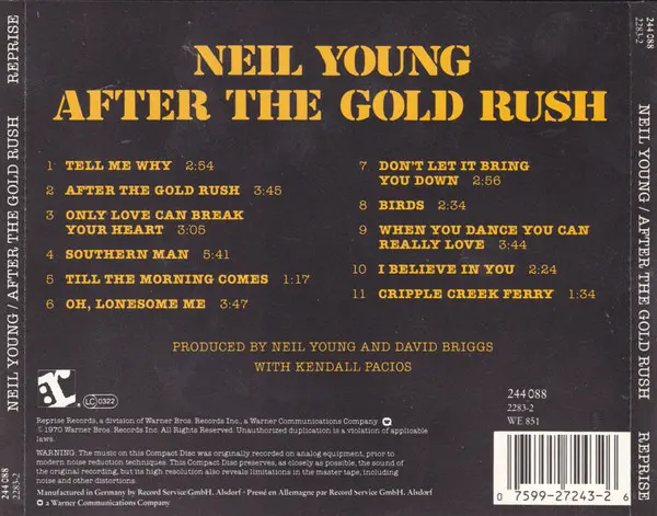 Neil Young - After The Gold Rush-1