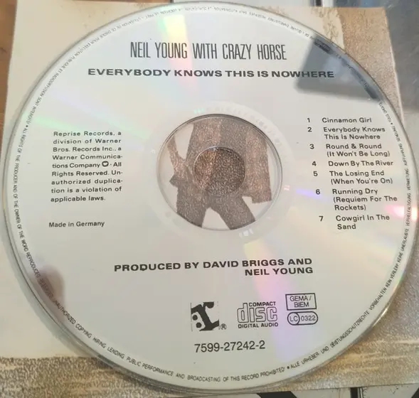Neil Young With Crazy Horse - Everybody Knows This Is Nowhere-2