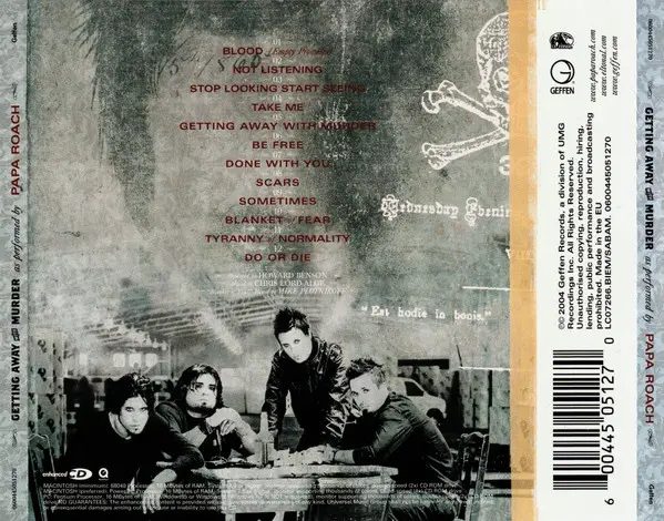 Papa Roach - Getting Away With Murder-1
