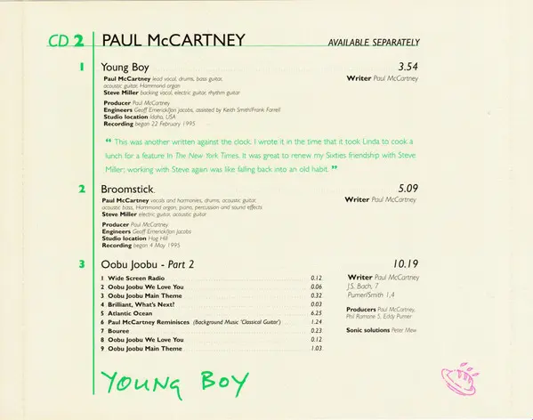 Paul McCartney - Young Boy-4