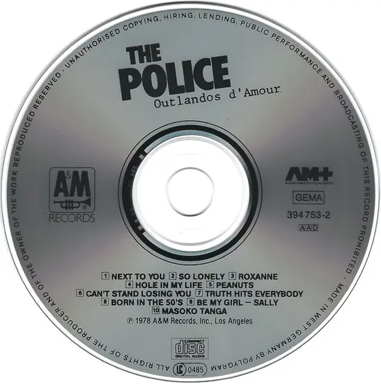 The Police - Outlandos D'Amour-2