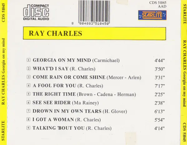 Ray Charles - Georgia On My Mind-4