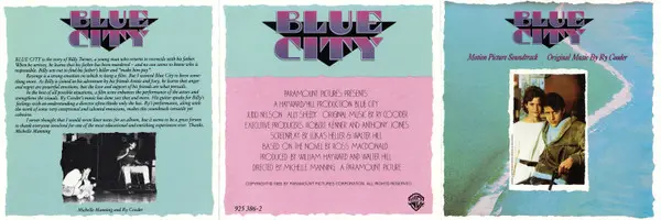 Ry Cooder - Blue City (Motion Picture Soundtrack)-10
