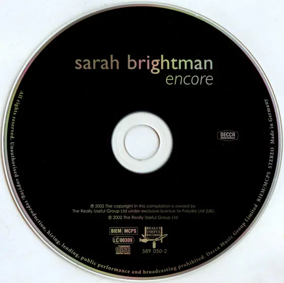 Sarah Brightman - Encore-2