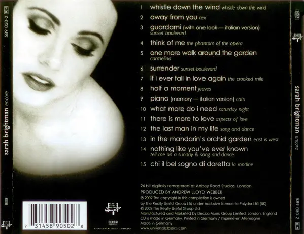 Sarah Brightman - Encore-1