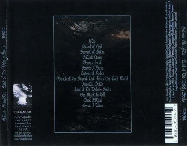 Satanic Slaughter - Land Of The Unholy Souls-3