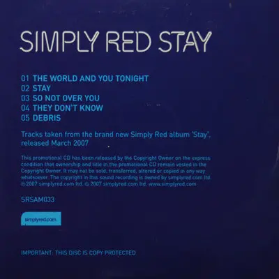 Simply Red - Stay-1