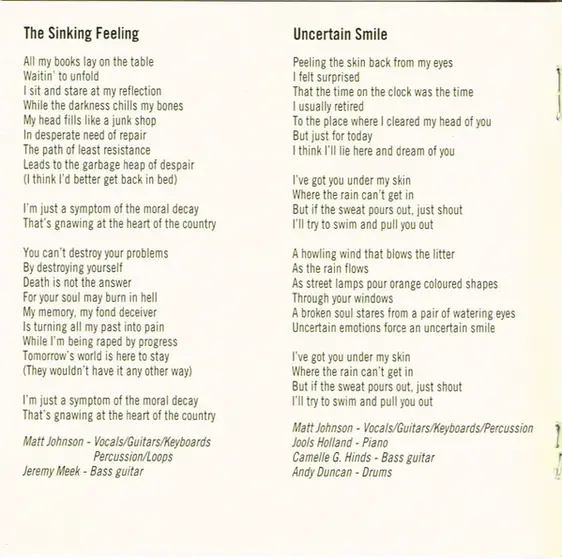 The The - Soul Mining-10