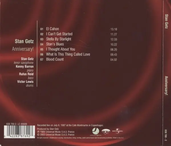 Stan Getz - Anniversary!-14