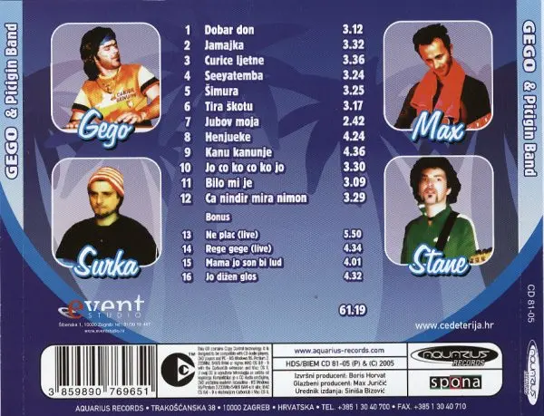 Gego & Picigin Band - Gego & Picigin Band-1