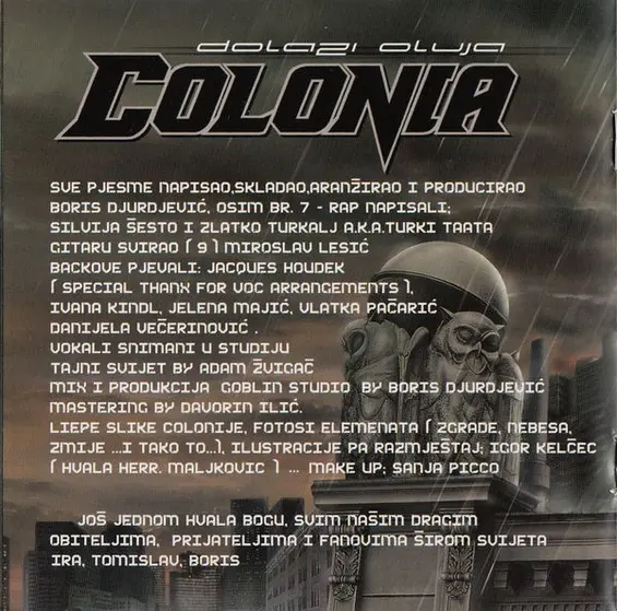 Colonia - Dolazi Oluja-13