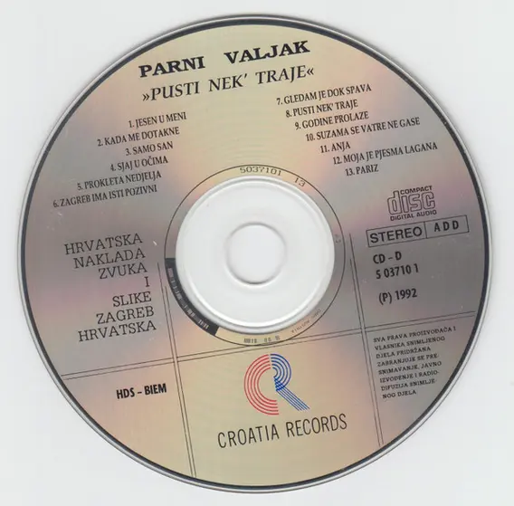Parni Valjak - Pusti Nek Traje - Kolekcija Vol. 1-4