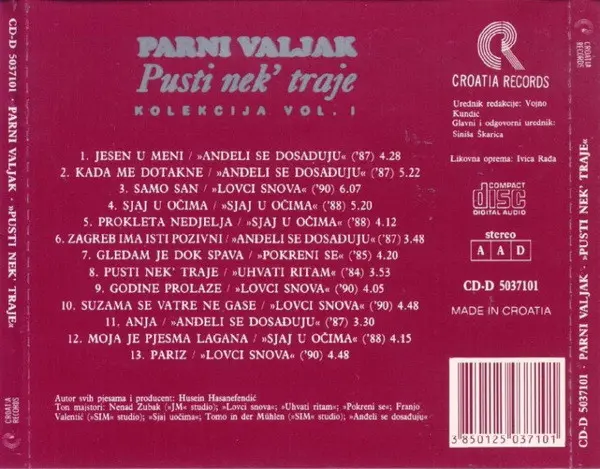 Parni Valjak - Pusti Nek Traje - Kolekcija Vol. 1-3