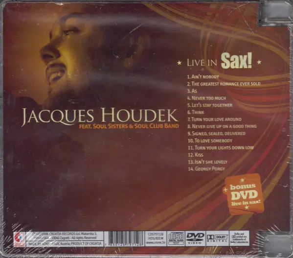 Jacques Houdek Feat. Soul Sisters (4) & Soul Club Band - Live In Sax!-1