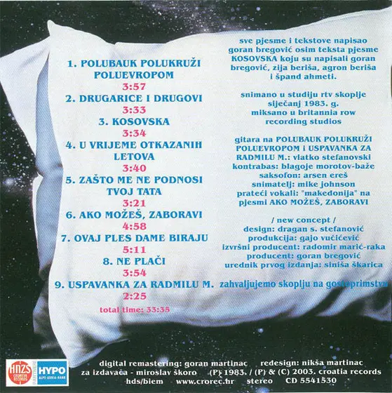 Bijelo Dugme - Uspavanka Za Radmilu M.-8