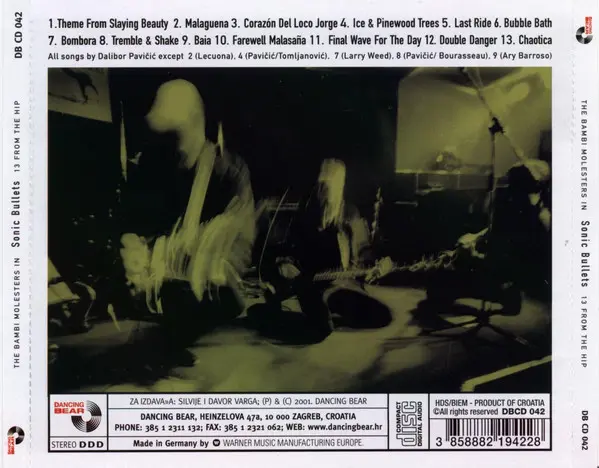 The Bambi Molesters - Sonic Bullets, 13 From The Hip-1