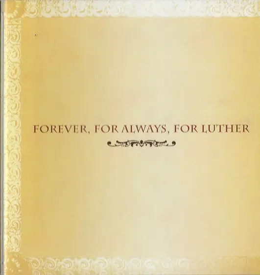 Various - Forever, For Always, For Luther-0