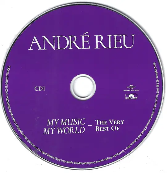 André Rieu - My Music My World — The Very Best Of-3