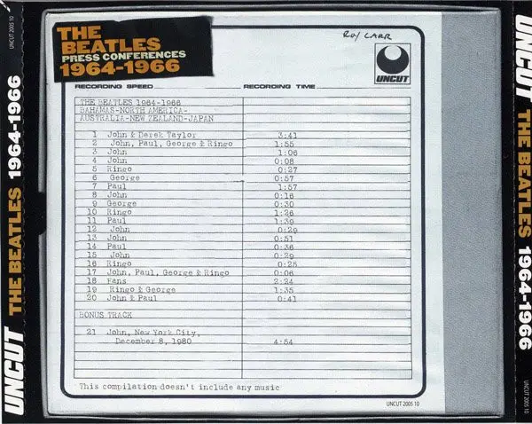 The Beatles - 1964-1966 (Press Conferences)-1