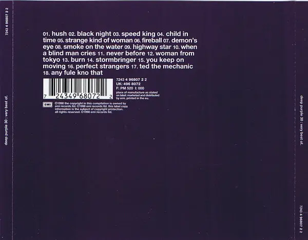Deep Purple - 30: Very Best Of-1