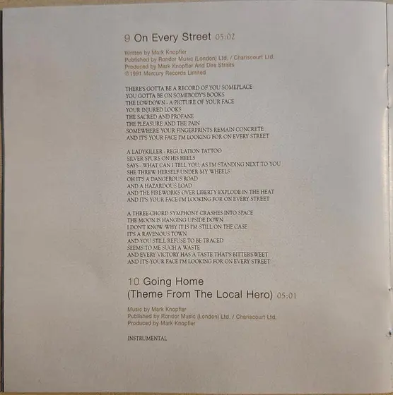 Dire Straits & Mark Knopfler - The Best Of Dire Straits & Mark Knopfler - Private Investigations-16