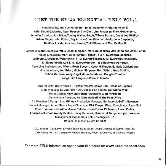 Eels - Meet The Eels Essential Eels Vol.1 1996 - 2006-4