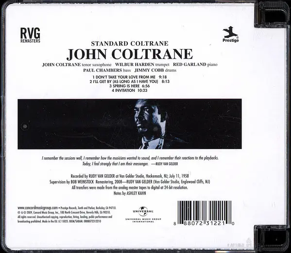 John Coltrane - Standard Coltrane-1