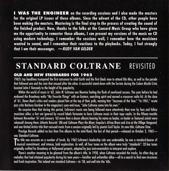 John Coltrane - Standard Coltrane-9