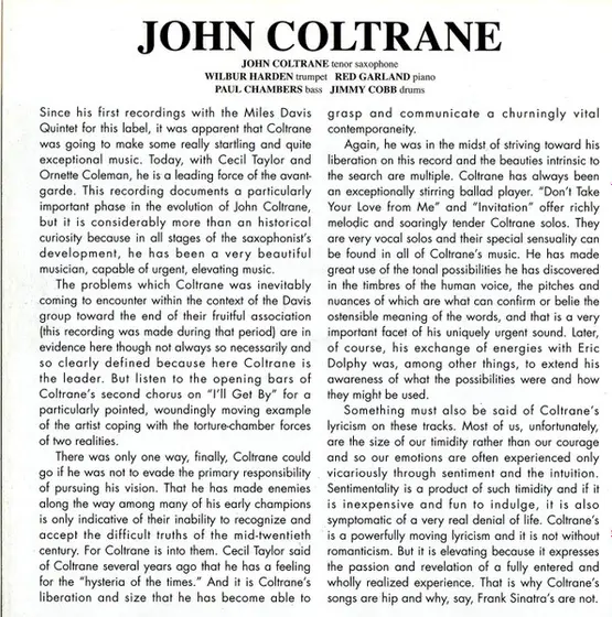 John Coltrane - Standard Coltrane-13