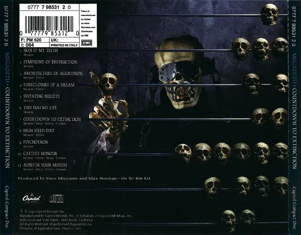Megadeth - Countdown To Extinction-1