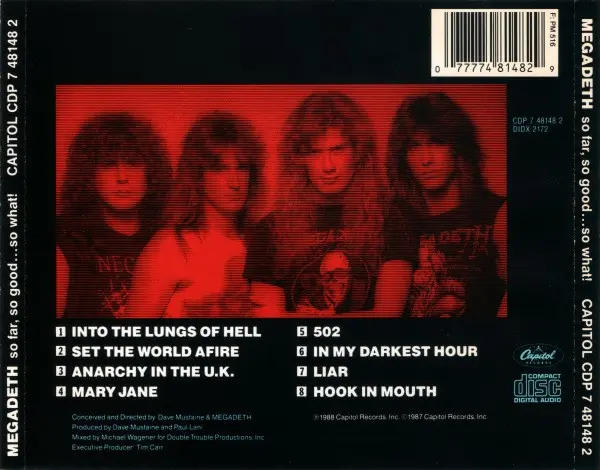 Megadeth - So Far, So Good...So What !-1