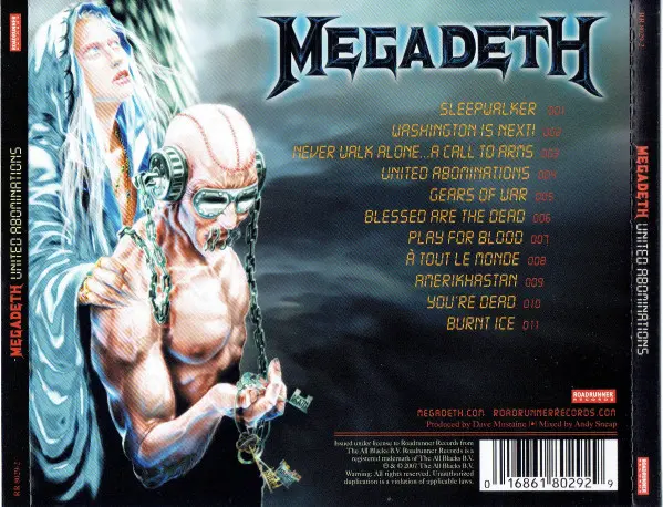 Megadeth - United Abominations-1